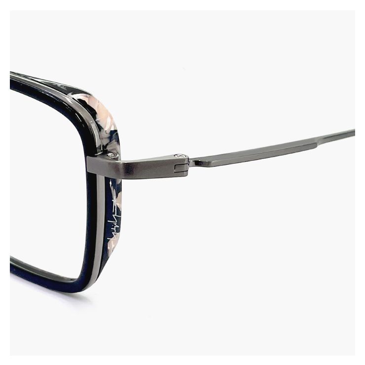 新品】 メンズ ヨウジ ヤマモト メガネ 日本製 19-0087 1 c01 51mm  