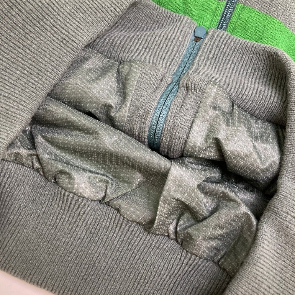 サイズ：6 PEARLY GATES パーリーゲイツ ニットジャケット ボーダー柄