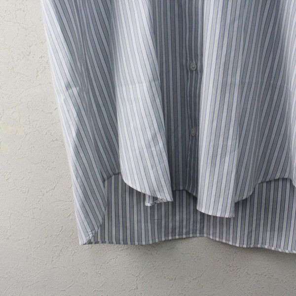 美品 2020SS AURALEE オーラリー WASHED FINX TWILL STRIPE SLEEVELESS ...