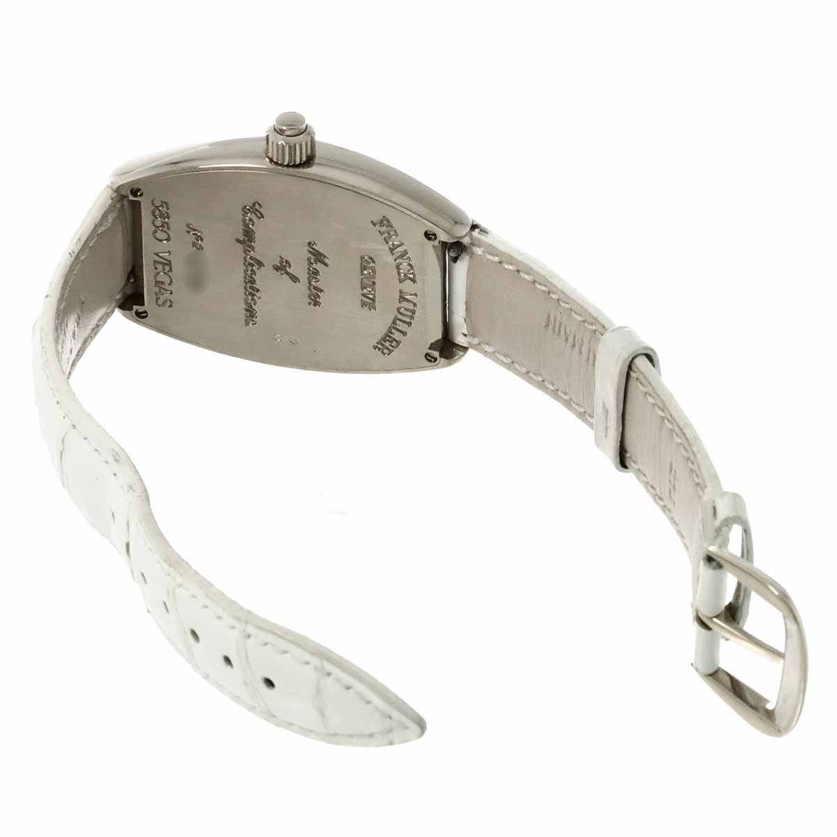 [3年保証] フランクミュラー メンズ ヴェガス 5850VEGAS トノウカーベックス ルーレット ベガス シルバー 自動巻き 腕時計 中古 送料無料 ヴェガス[5850VEGAS] Vegas | フランク ミュラー メンズ 新品 時計