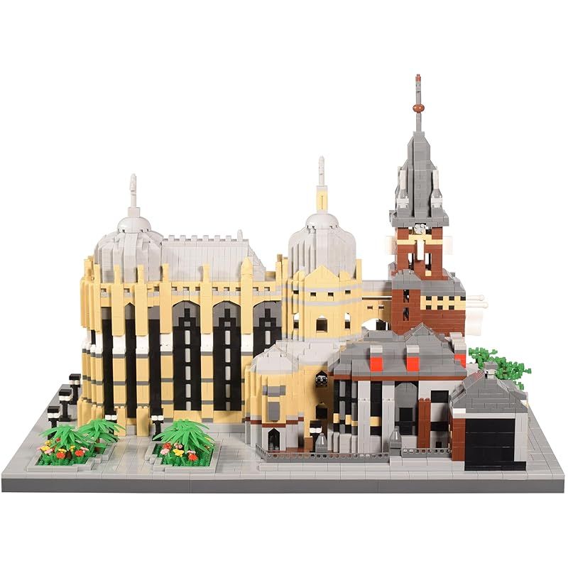 LULUFUN アーヘン大聖堂 マイクロブロック 建物 お城 おもちゃ 玩具 ブロックセット 世界遺産 模型 ドイツ 有名な建物 Aachener Dom DIY ホビー モデル 子供 大人 誕生日 クリスマス プレゼント 6650Pcs