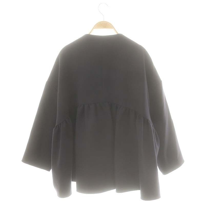 【yori】ダブルクロスワイドジャケット 美品】yoriダブルクロスワイドジャケット