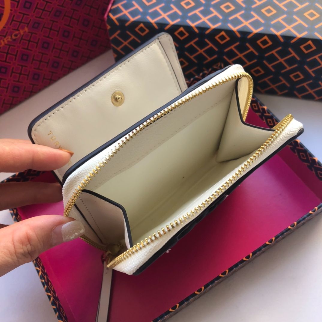 新品 トリーバーチ 折財布 ミニウォレット 56801 とりつき