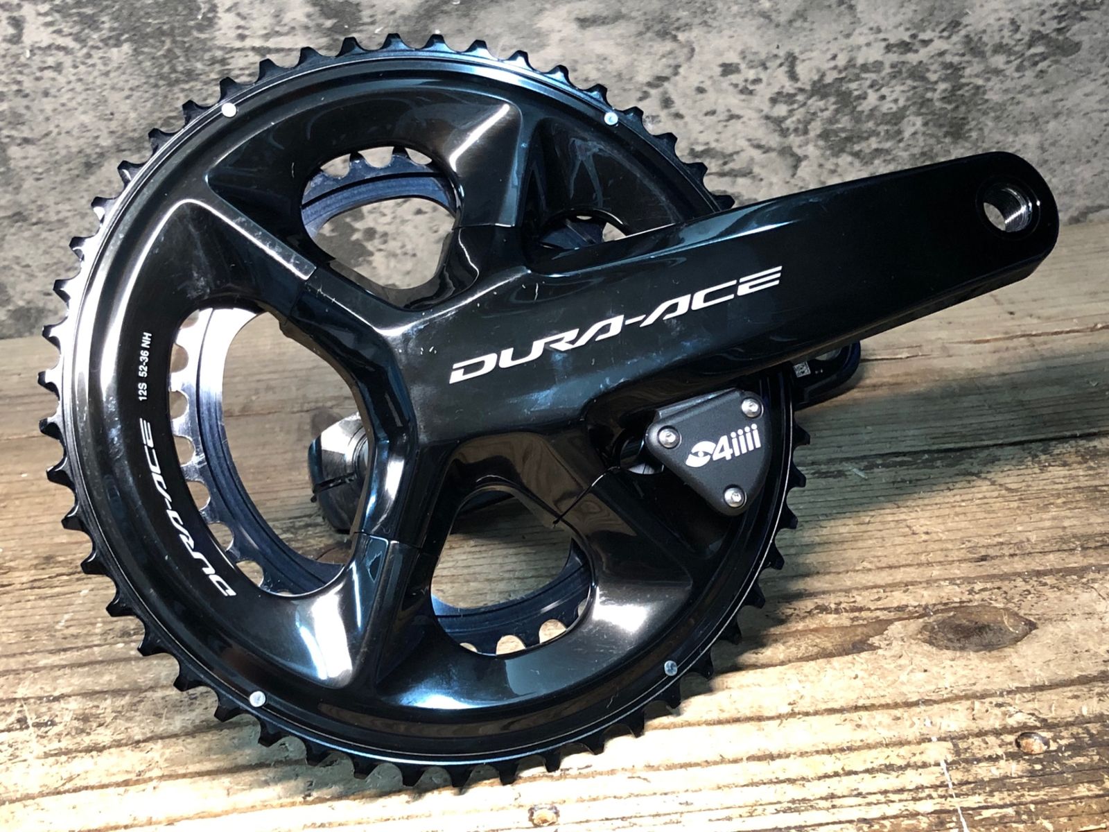 JK500 4iiii Precision Pro シマノ SHIMANO デュラエース DURA-ACE FC-R9200 クランクセット 両側計測 パワーメーター 52|36T 170mm 動作 済