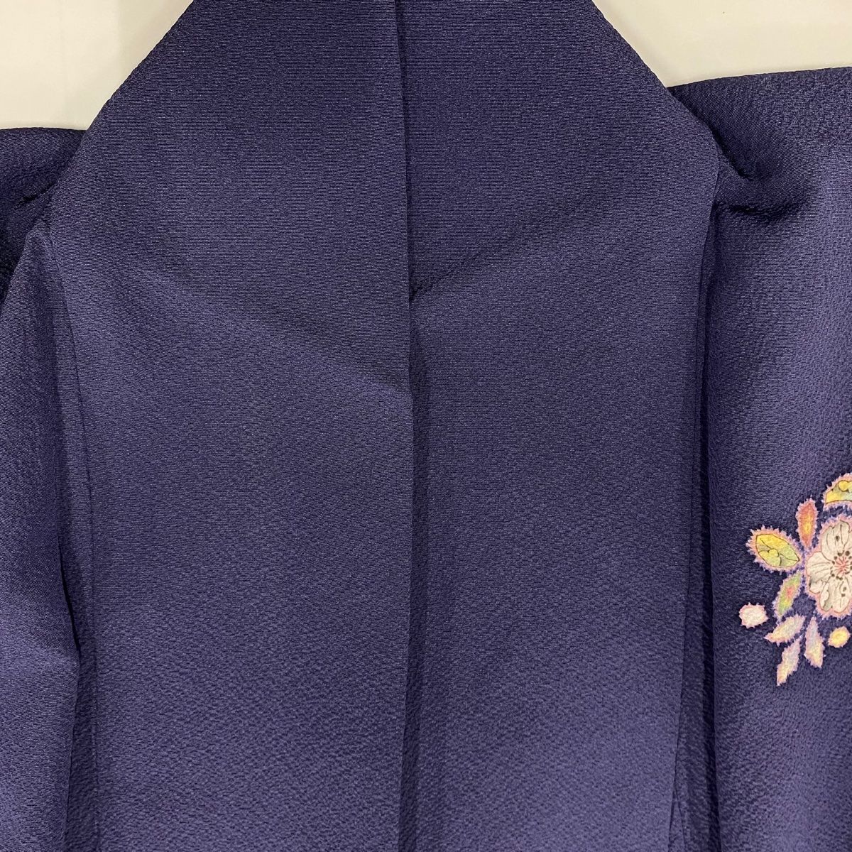 ⭐️週末お値下//  雨縞　正絹　手縫い　肩丈167裄67cm 未使用　美品 ⭐️週末お値下// 雨縞 正絹 手縫い 肩丈167裄67cm 未
