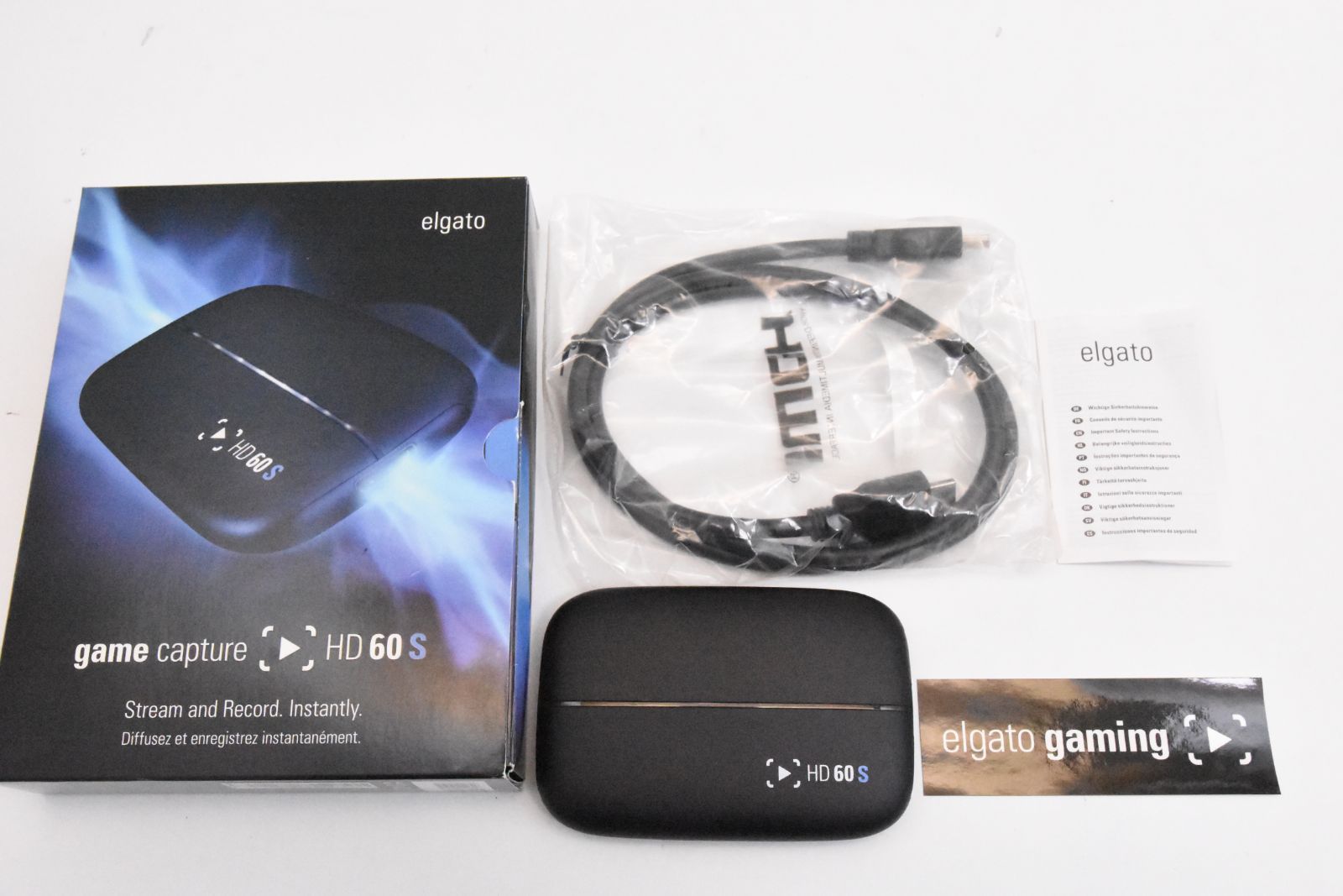 Elgato HD60 S+ キャプチャボード 箱無し 本体＆アダプターのみ Amazon