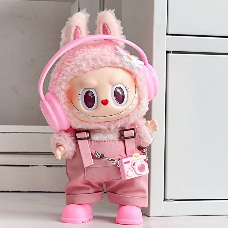 ラブブ服 LABUBU ぬいぐるみ着ぬい 服着せ替え服 4点セット