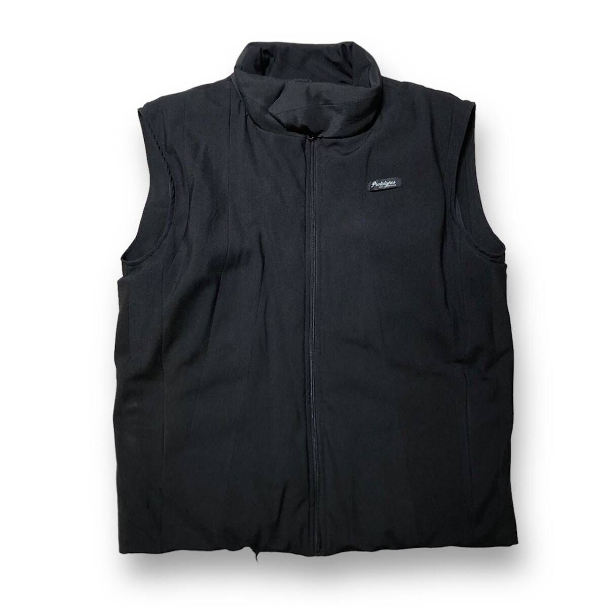 22FW PROTOTYPES Tie Gilet タイジレ 中綿ベスト イタリア製 L-XL ブラック プロトタイプス  