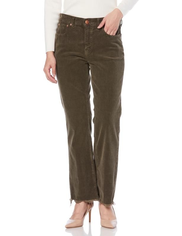 レッドカード ジーンズ Marmalade Midrise レディース Olive Fringe