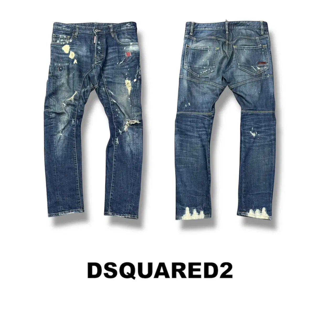 DSQUARED(ディースクエアード) グランジ デニムパンツ