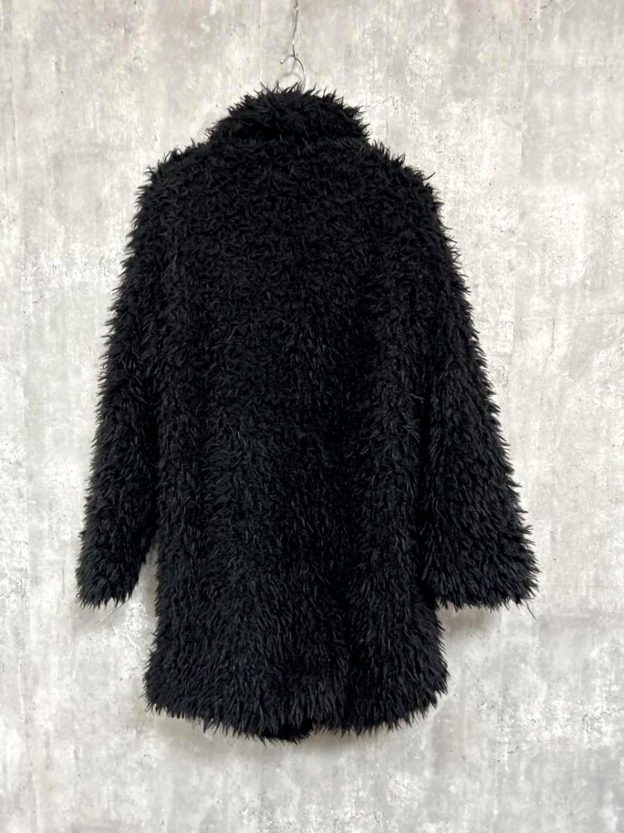Zara ビジューファーコート 黒刺繍入り ZARA ザラ ファー コート sizeM/黒 ◇□ レディース - メルカリ