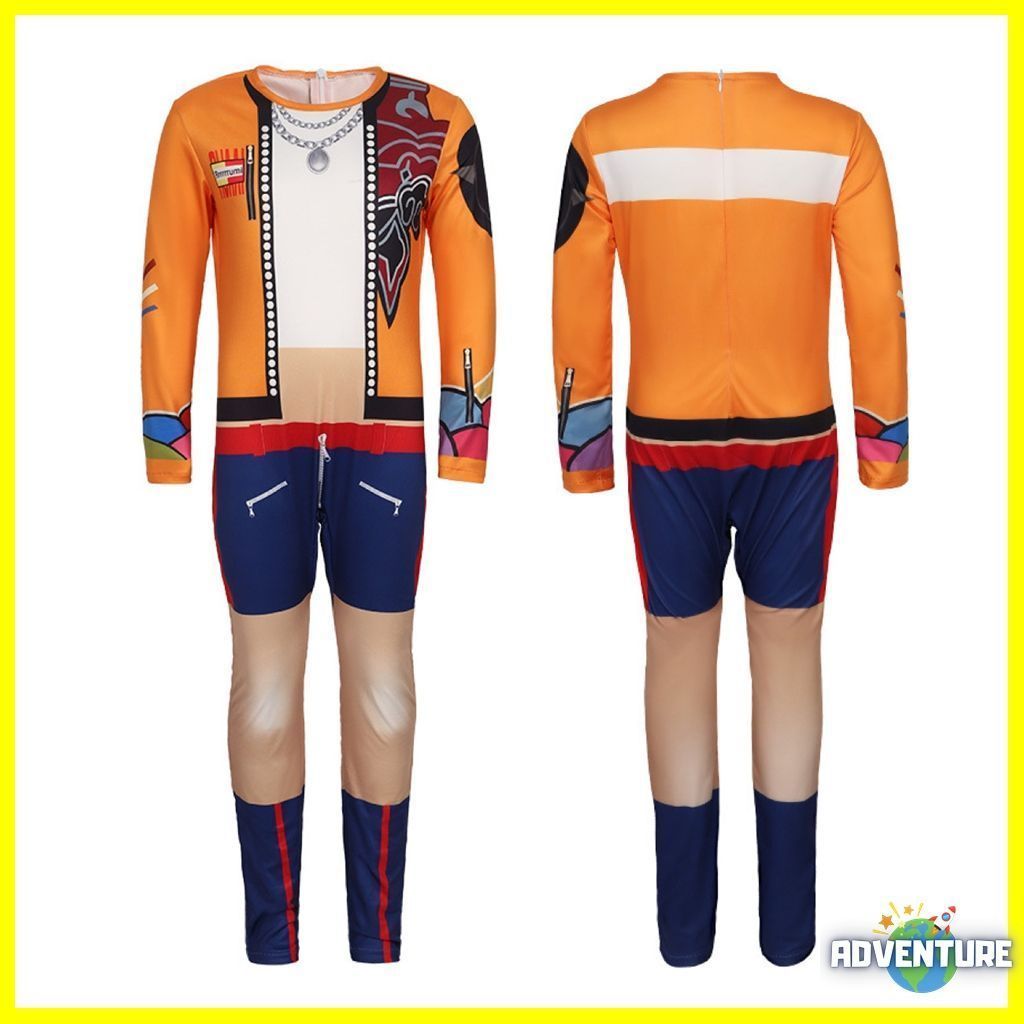 KPOPガールズ! デーモン・ハンターズ ルミ 風コスプレ 子供ボディー