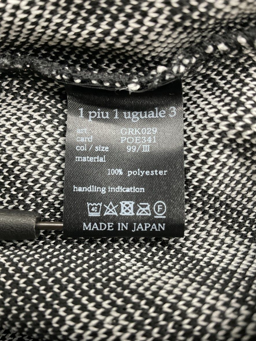 未使用 1PIU1UGUALE3 GOLF×戸賀敬城 3.0 ブラック×ホワイト HOUNDTOOTH