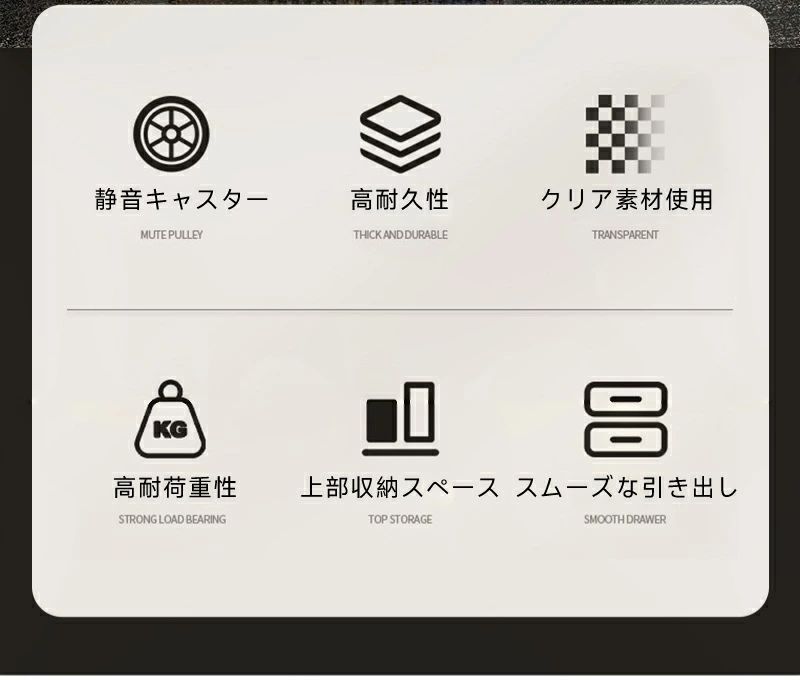 クリアキャビネット