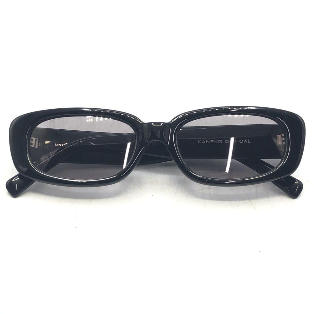 【別注】KANEKO OPTICAL Alex DARKLENS 黒 スクエア 別注】KANEKO OPTICAL Alex DARKLENS 黒 スクエア