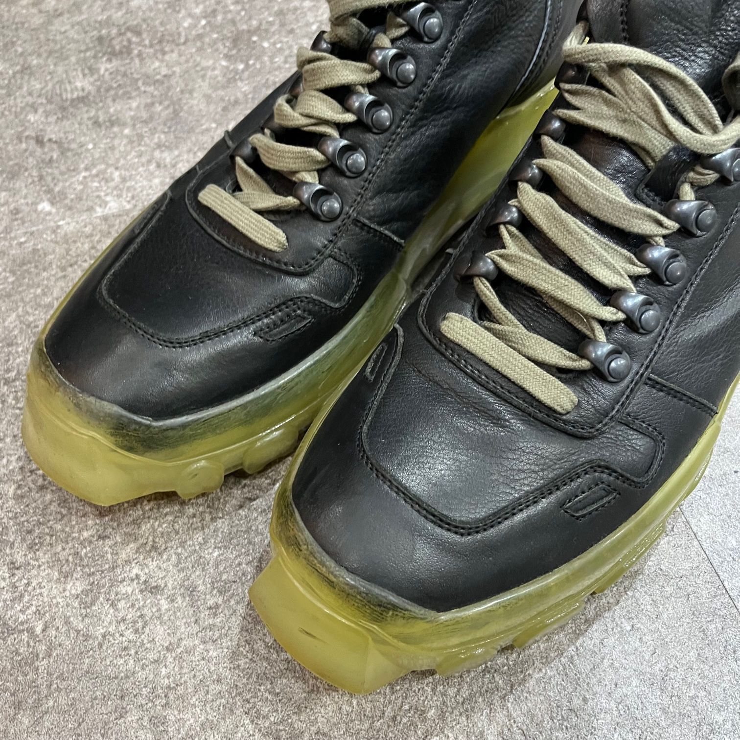 RICK owens リックオウエンス トラクター スニーカー レザー 41 RICK owens リックオウエンス トラクター スニーカー レザー 41