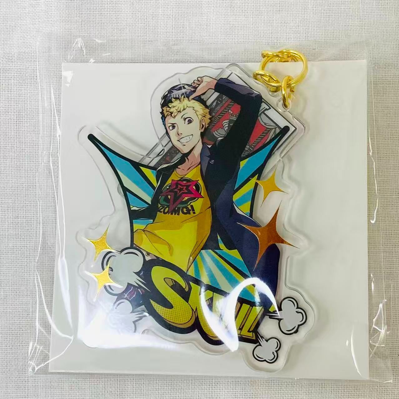 アナザーエデン ペルソナ5 当選品 坂本竜司 スカル アクリルキーホルダー アナザーエデン ペルソナ5 当選品 坂本竜司 スカル アクリル