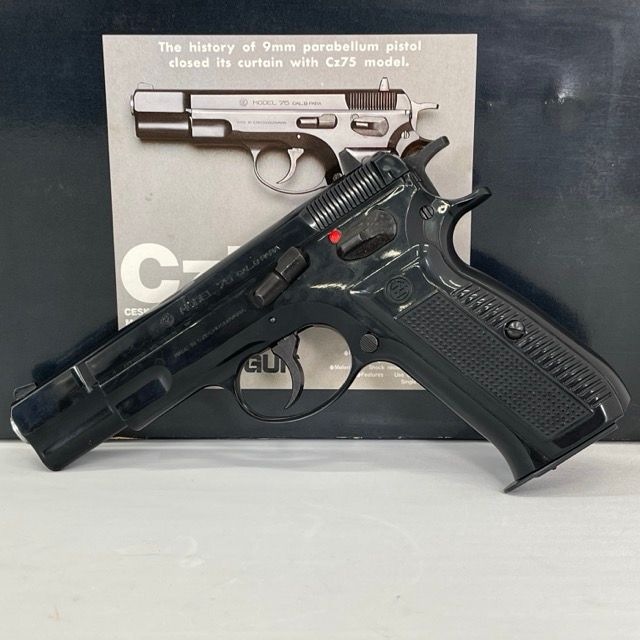 MODEL 75 CAL.9 PARA チェコスロバキア製 ガスガン（ケース付） MODEL 75 CAL.9 PARA チェコスロバキア製 ガスガン（ケース付