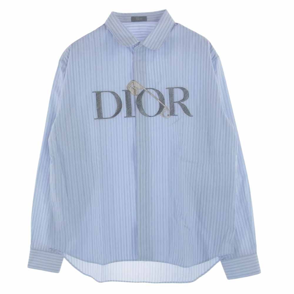 20AW DIOR AND JUDY BLAMEストライプ長袖シャツ 39 【公式通販】