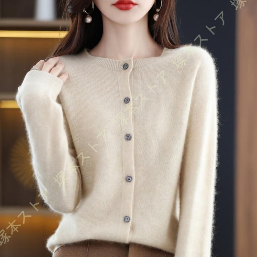 カーディガン レディース ショート丈カーディガン ニット 春 秋 冬 ケーブル編み 長袖 厚手 ストレッチ 前開き コート 大きいサイズ カジュアル