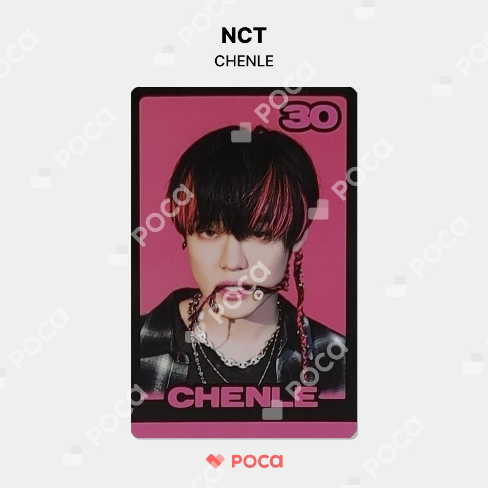 NCT チョンロ トレカ GLITCH ARCADE CENTER POP-UP STORE RANDOM