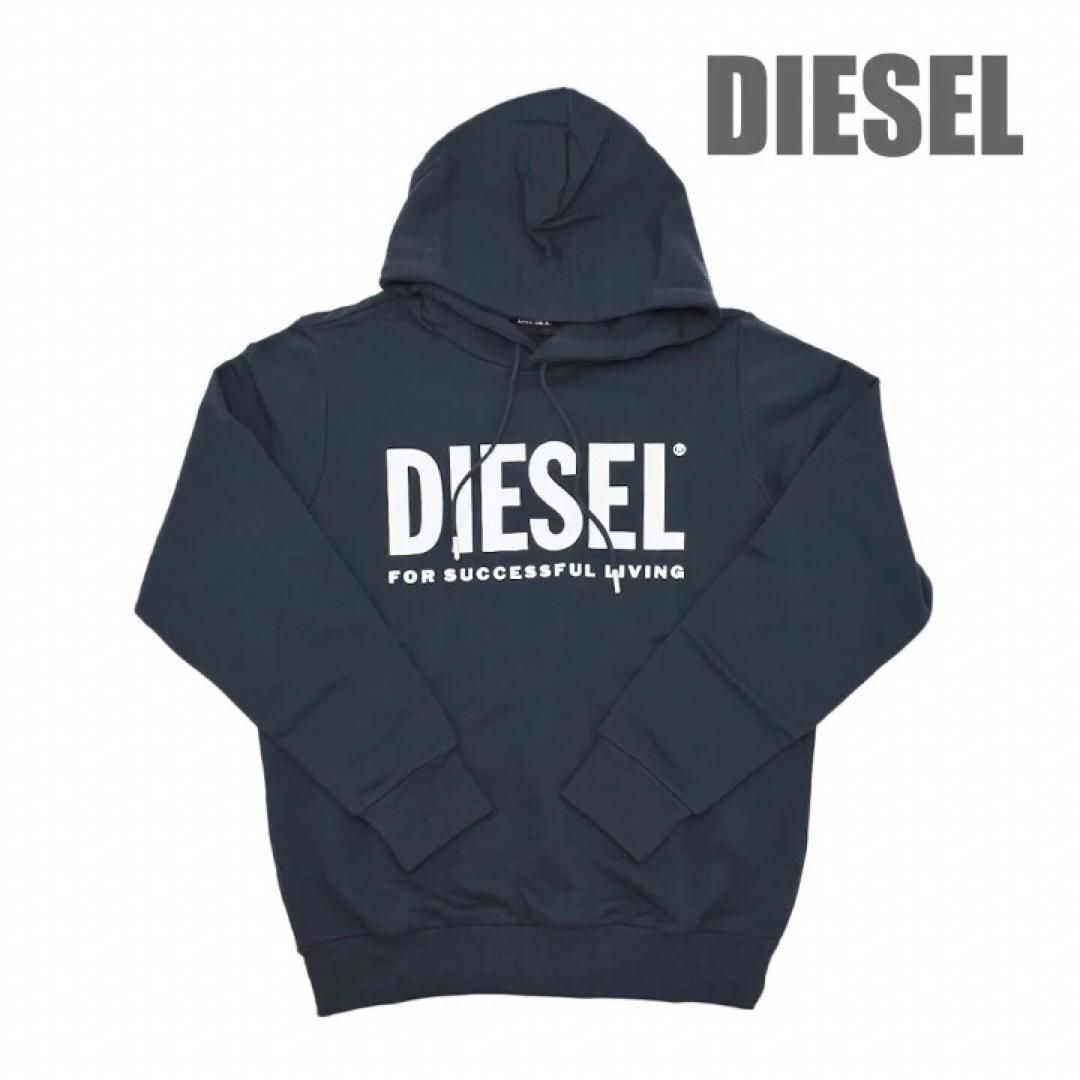 ディーゼル DIESEL パーカー L 00SAQJ 0BAWT S－GIR ネイビー