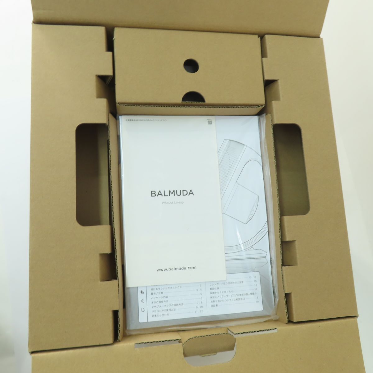 ♥ BALMUDA バルミューダ GreenFan Cirq サーキュレーター EGF-3400-WK