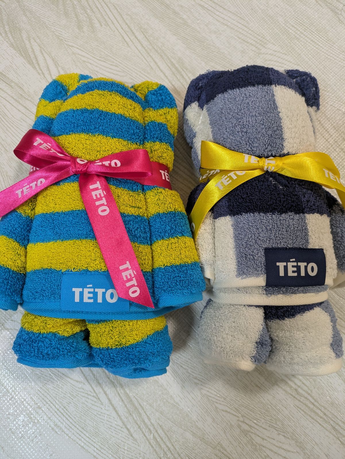 韓国発タオルブランド「TETO」タオル3点SET 韓国発タオルブランド「TETO」タオル3点SET 韓国発タオルブランド