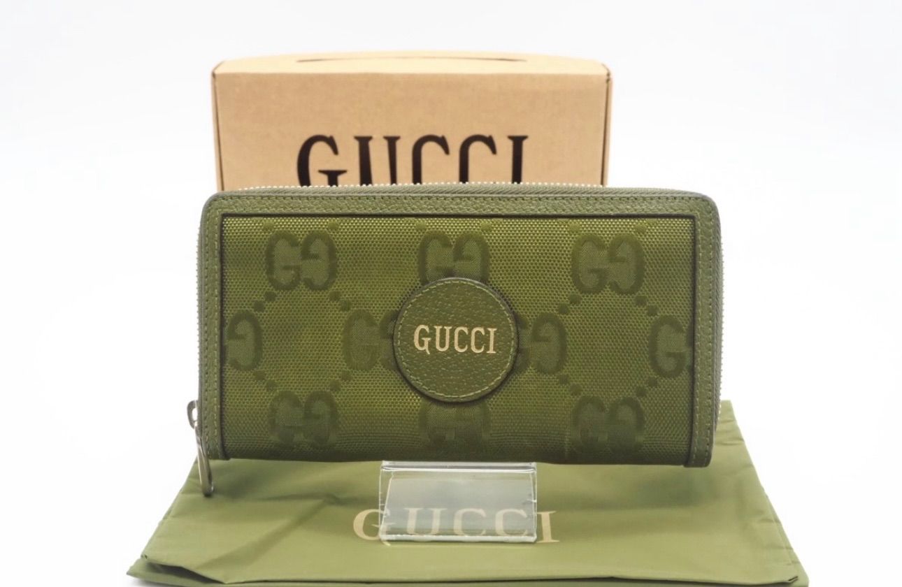 リリー様専用です！⭐︎美品⭐︎GUCCI グッチ/ラウンドファスナー長財布 625576 Gucci Off The Grid  ジップアラウンドウォレット グリーン ゴールド - メルカリ