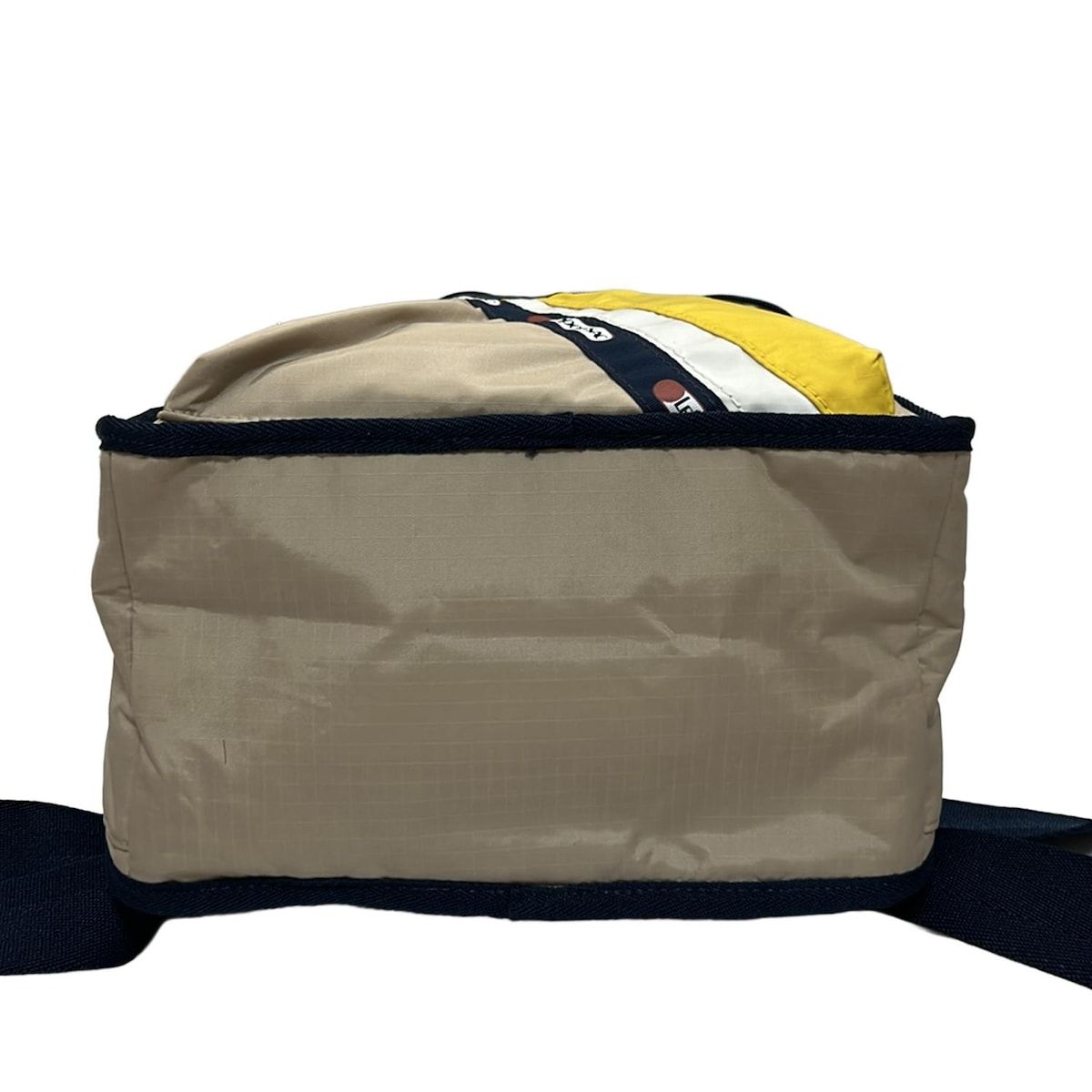 LESPORTSAC(レスポートサック) リュックサック美品  - ベージュ×ダークネイビー×マルチ
