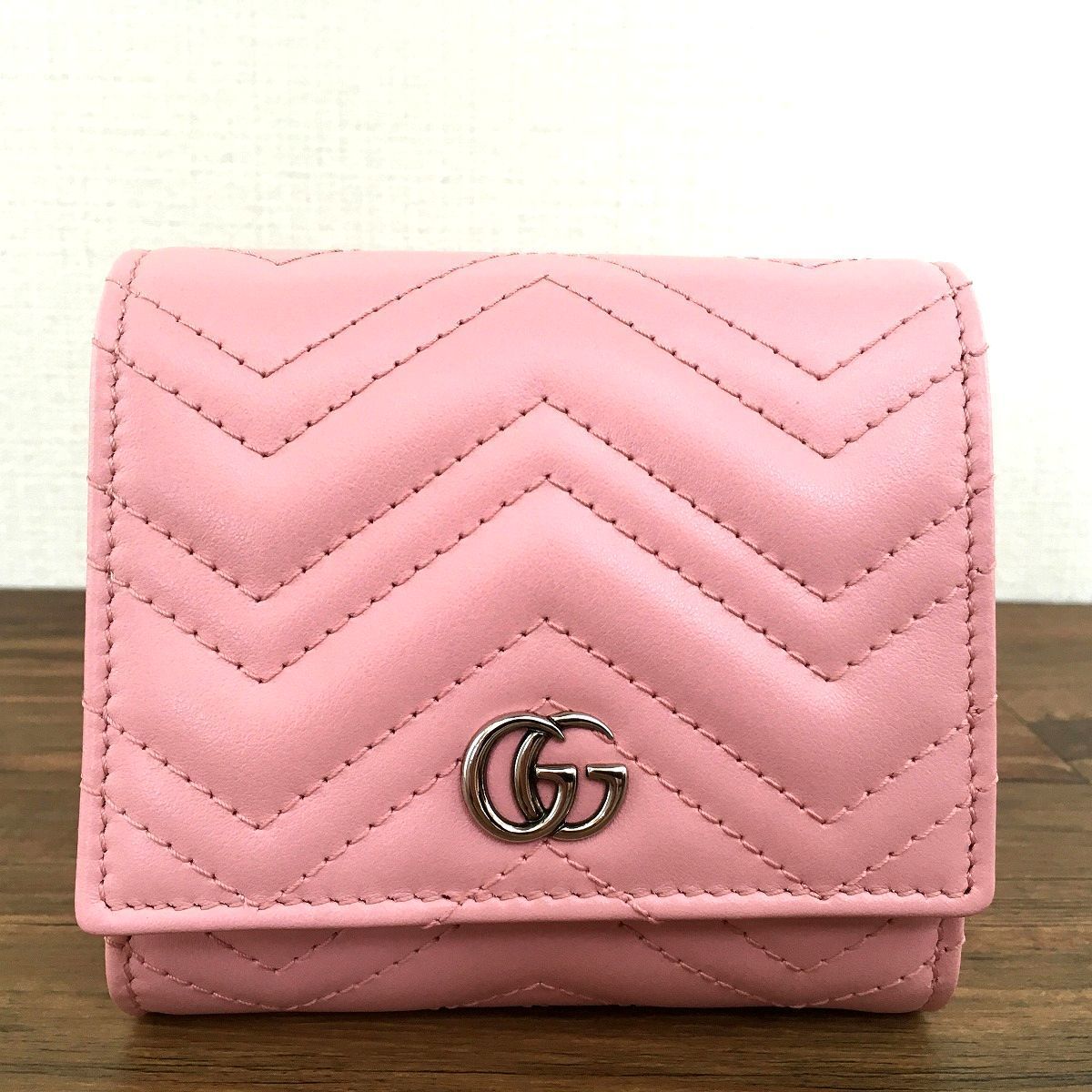 232 送料込み！ 未使用品 GUCCI コンパクトウォレット 598629  