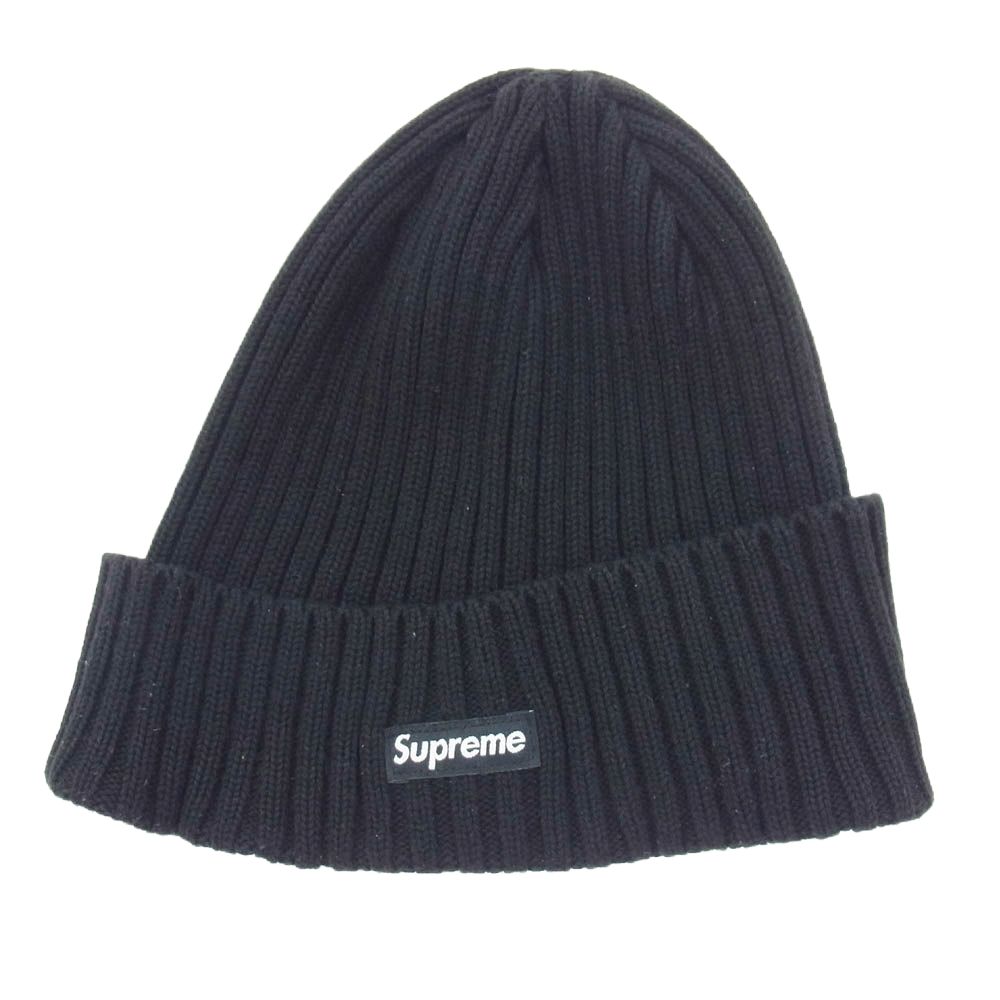 美品 タグ付き シュプリーム スモールボックス ビーニー ニット帽 ブラック Supreme/シュプリーム Small Box Logo Beanie/スモールボックス