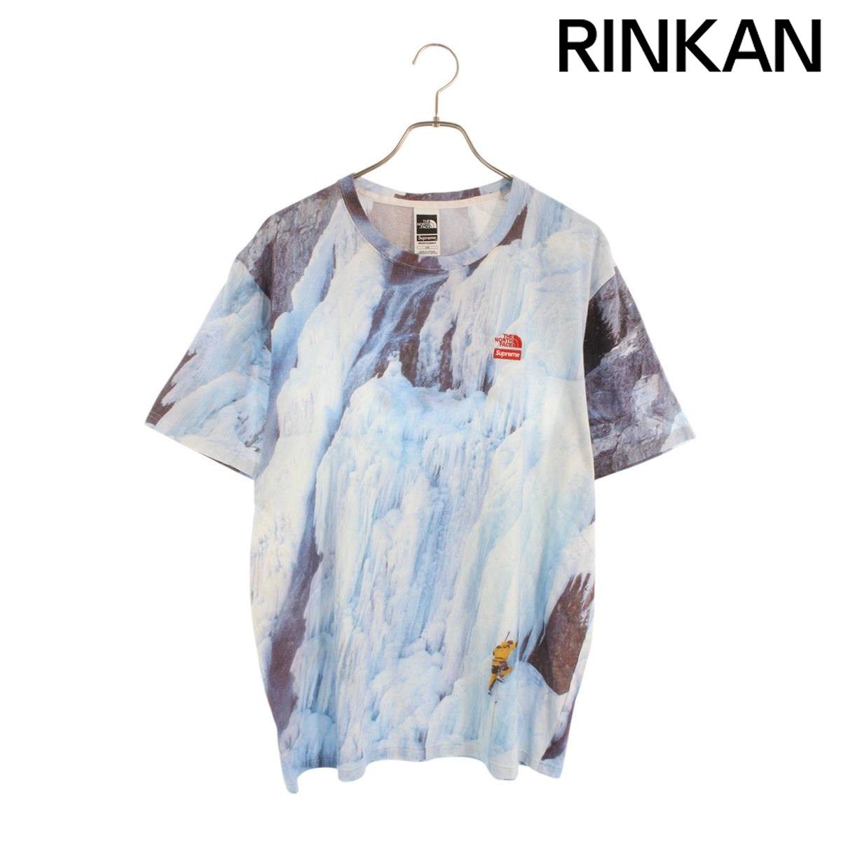 シュプリーム ×ノースフェイス THE NORTH FACE  21SS  Ice Climb Tee アイスクライムTシャツ メンズ L