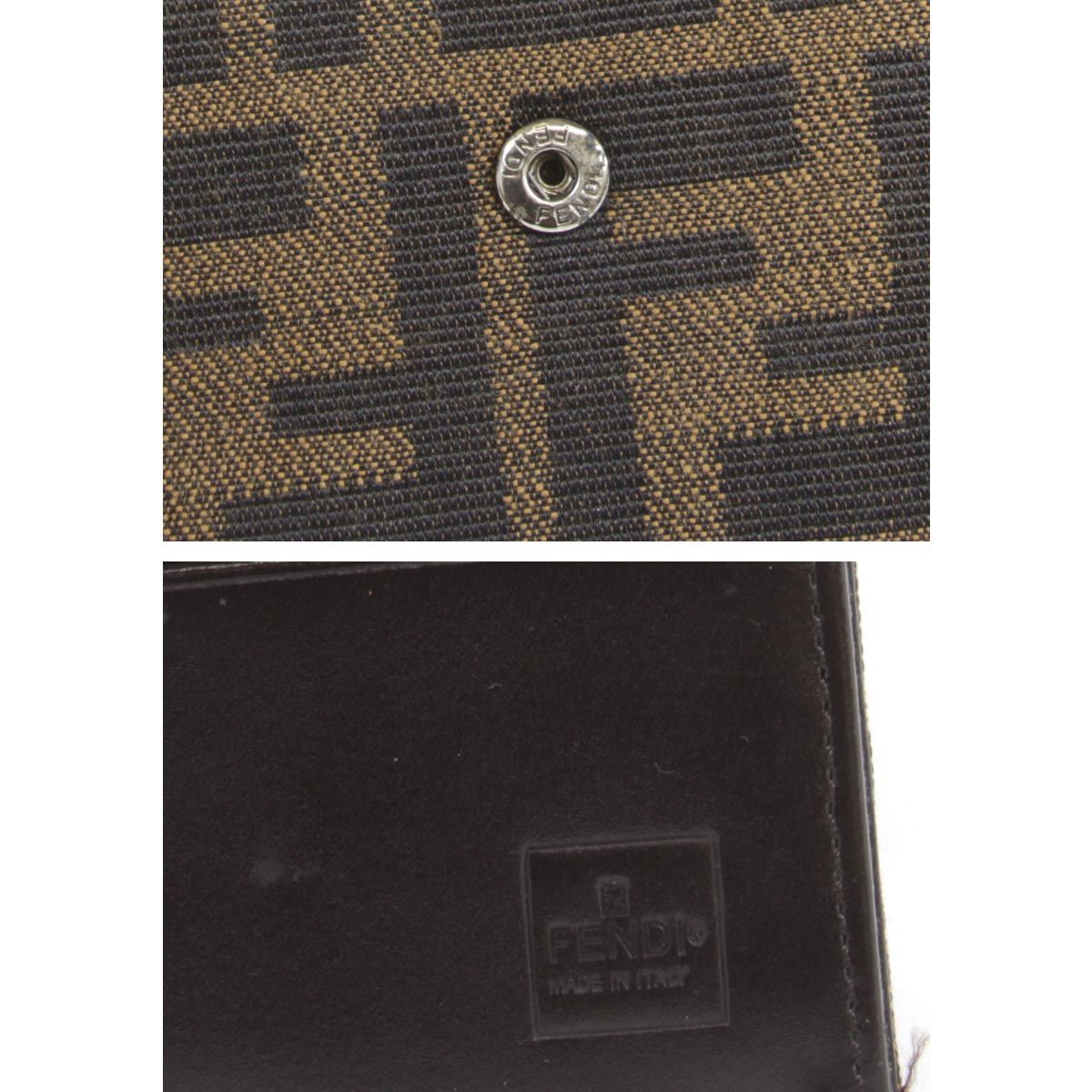 USED』 FENDI フェンディ 2368-8M0032 長財布 - メルカリ