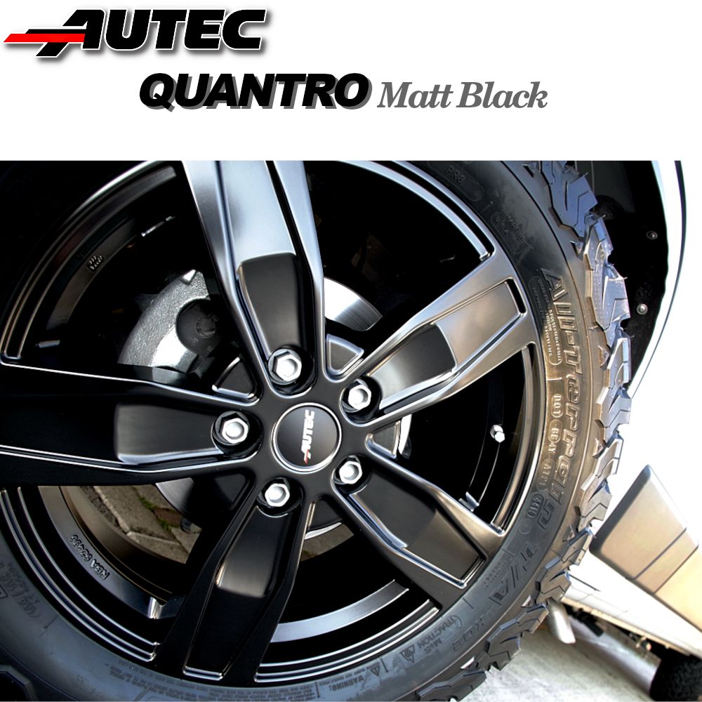 AUTEC QUANTRO 18インチ フィアット デュカト PCD118mm 新品アルミ