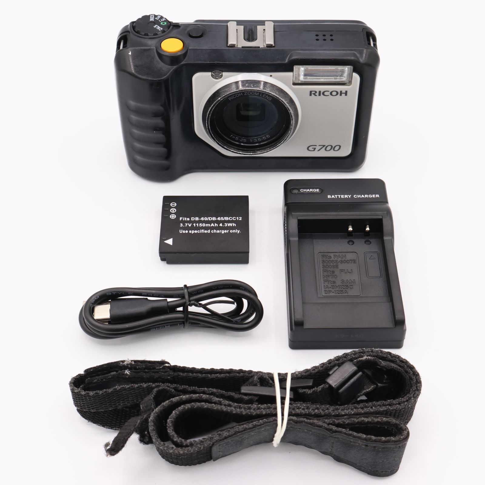 RICOH リコー デジタルカメラ G700 広角28mm 防水5m 耐衝撃2.0m