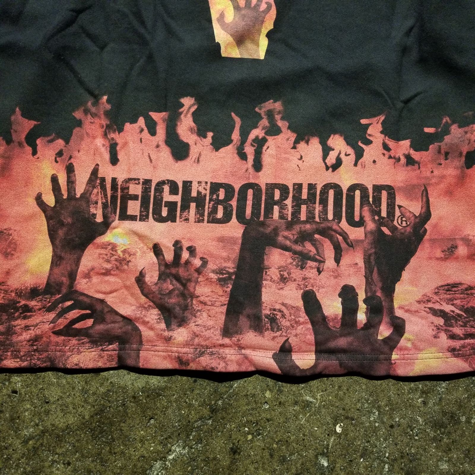 NEIGHBORHOOD 19ss × VLONE NHVL C-CREW LS M ネイバーフッド
