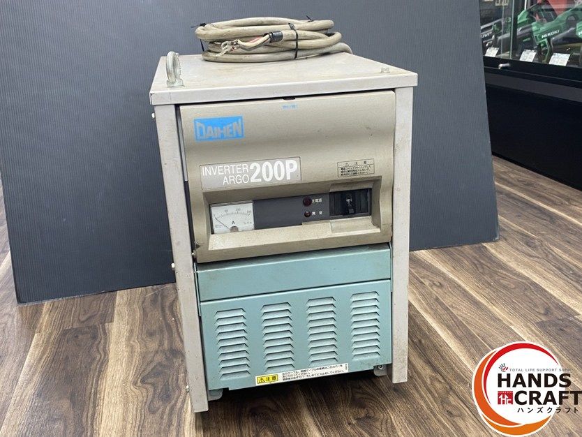 引き取り限定】【中古品】ダイヘン VRTP-200(S-1) TIG溶接機 定格入力