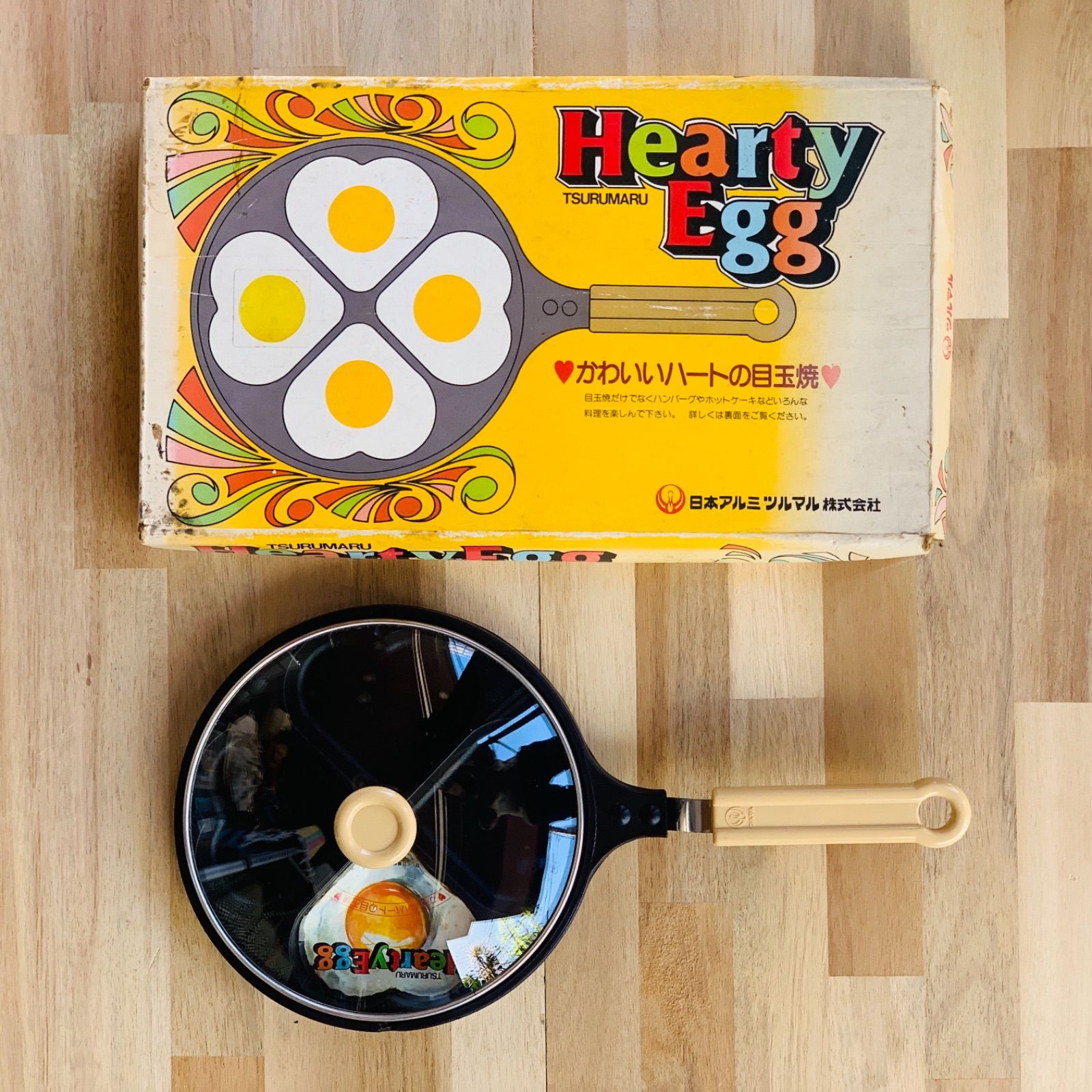 カップルデコイ ホットケーキメーカー 日本アルミツルマル㈱ フライパン ⑴