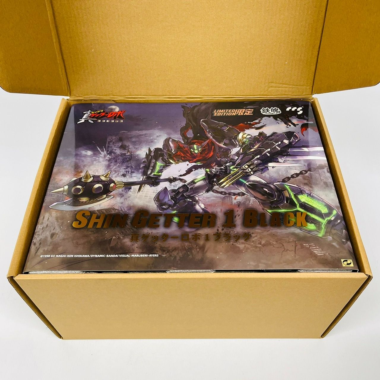 Shin Getter 1 Black フィギュア Amazon.co.jp: CCSTOYS MORTAL MIND Series Shin Getter 1 Black