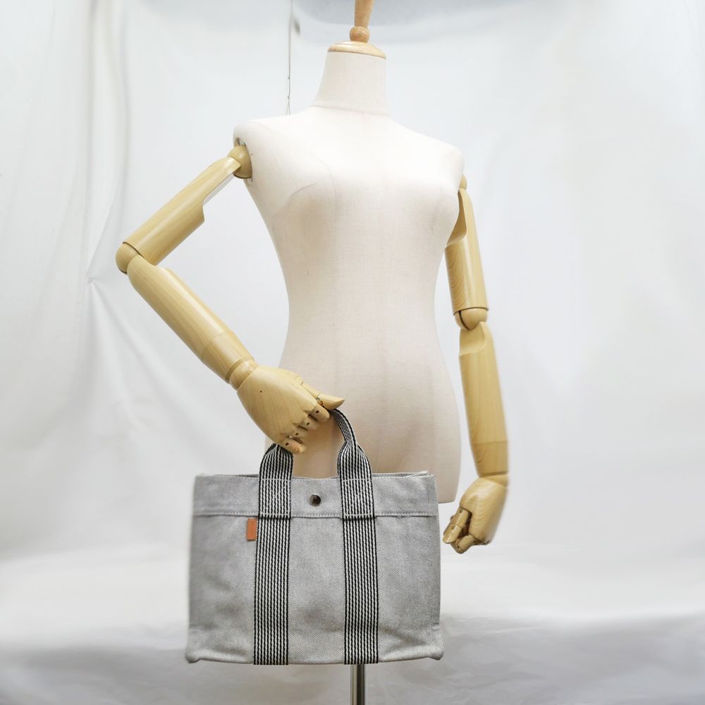 【未使用に近い】HERMES エルメス ニューフールトゥ PM グレー HERMES エルメス バッグ ニューフールトゥ PM ハンドバッグ