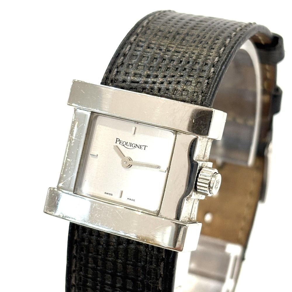 Pequignet ペキネ ペキニエ 不動品 ソレラ スクエアフェイス クォーツ  