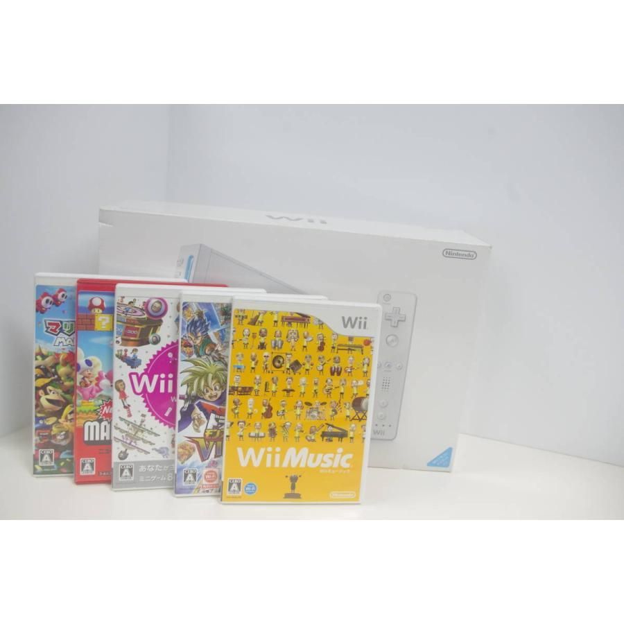 美品】Nintendo Wii/RVL-S-WD(JPN)/ソフト5本セット！ - 中古パソコン