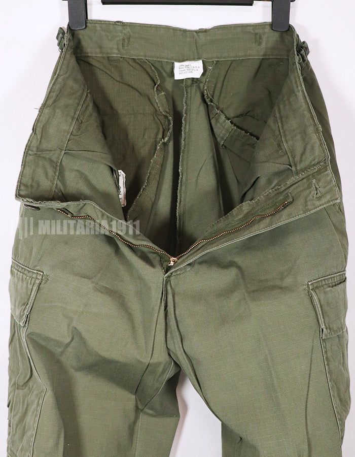 軍パン　1968年製ジャングルファティーグパンツ U.S.ARMY 60年代 ジャングル ファティーグ パンツ リップス