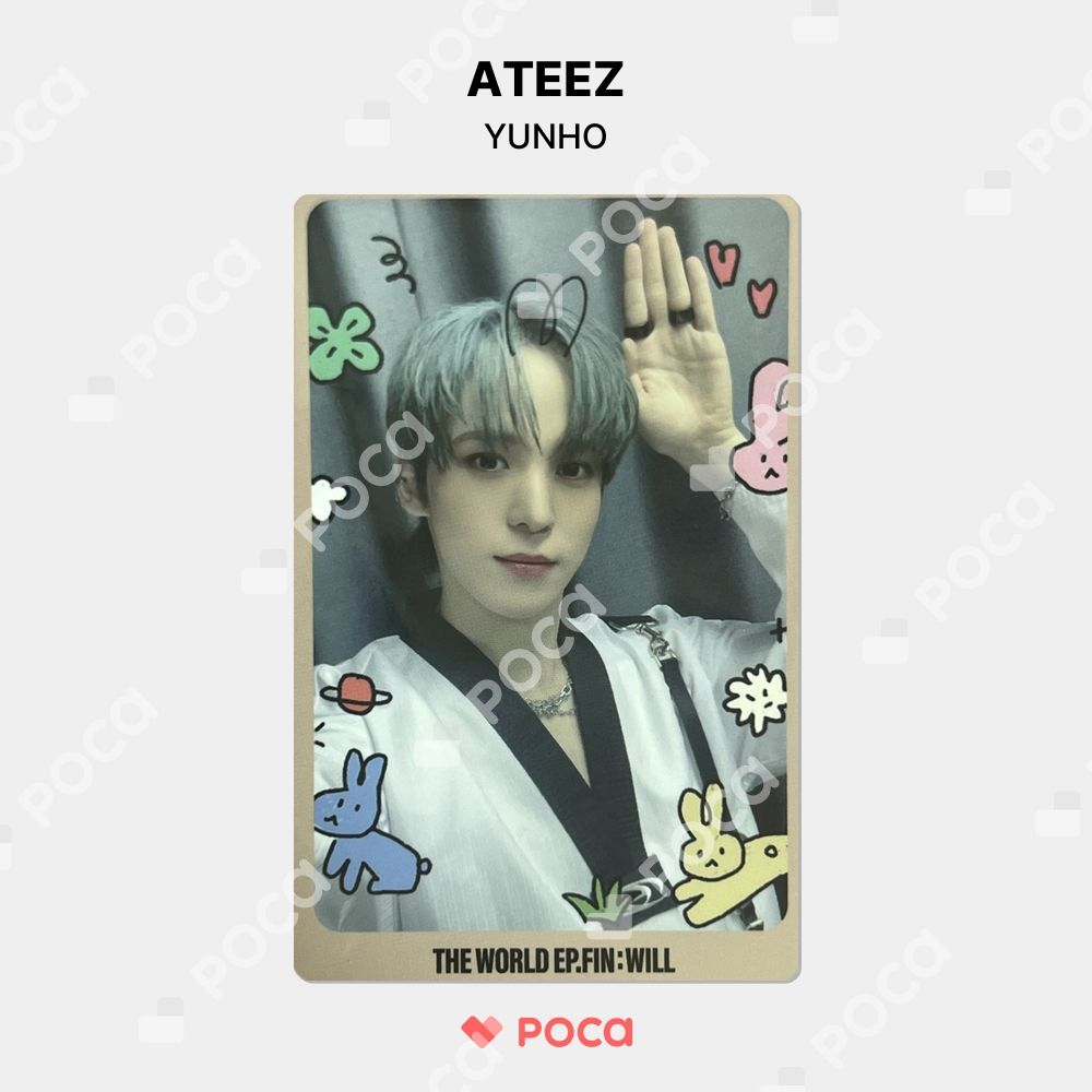 Yunho ユノ Ateez  makestar 当選者限定 トレカ　セット Yunho ユノ Ateez makestar 当選者限定 トレカセット