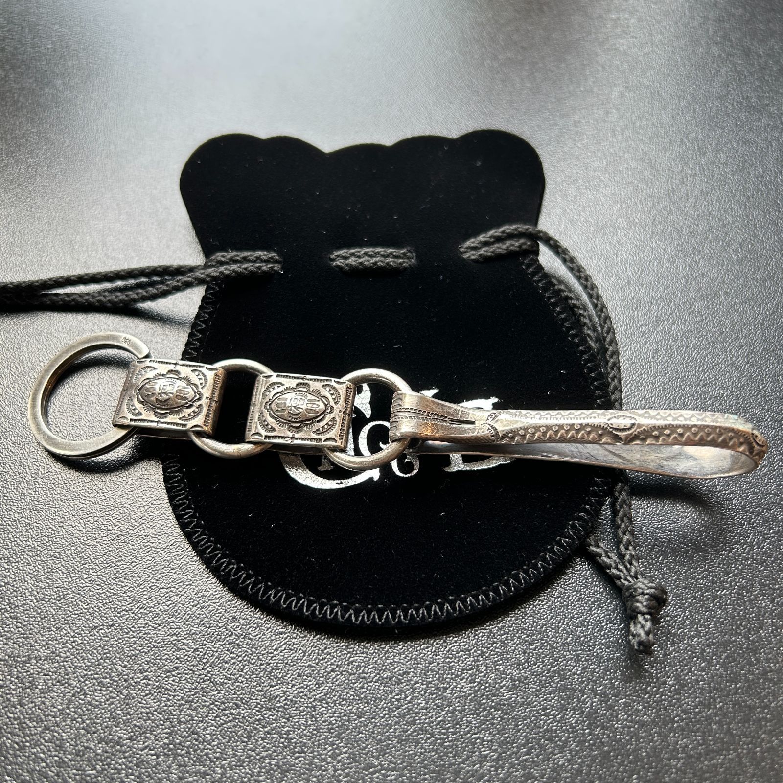 CHOOKE × B.W.G.】 KEY HOOK キーホルダー シルバー シルバー925 新品 