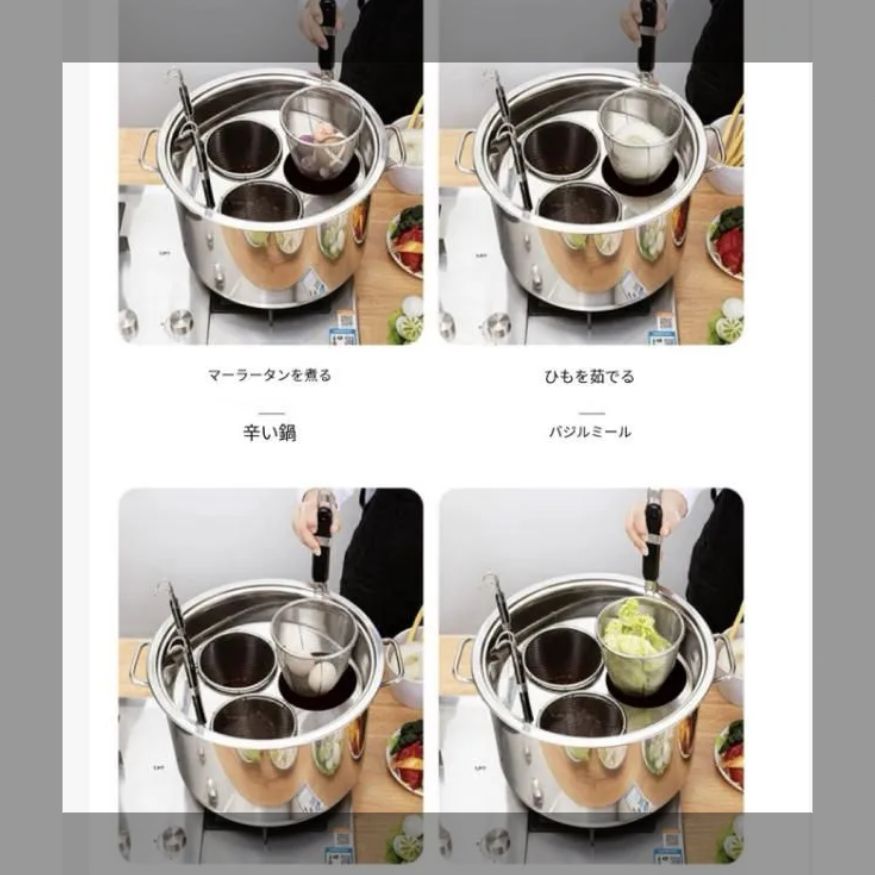 大好評☆そばゆで釜 茹麺鍋セット そうめん 器 ステンレス さまざまな 