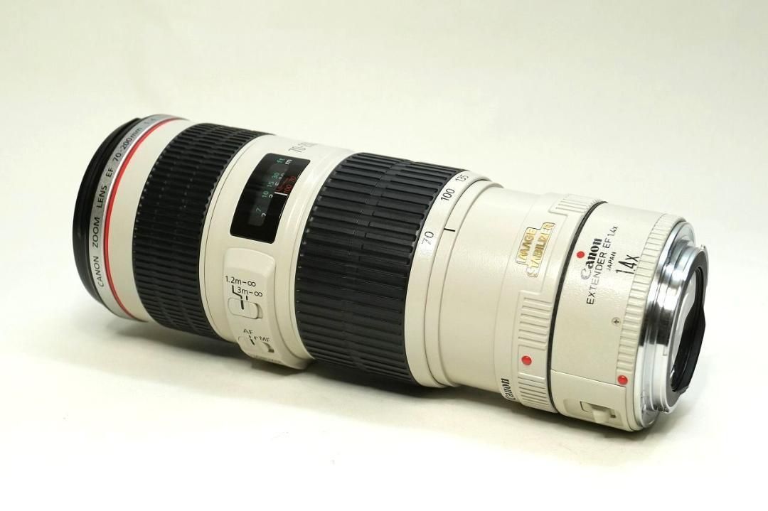 □エクステンダー付き 手振れ付き EF 70-200mm F4 L IS USM - スワーブ