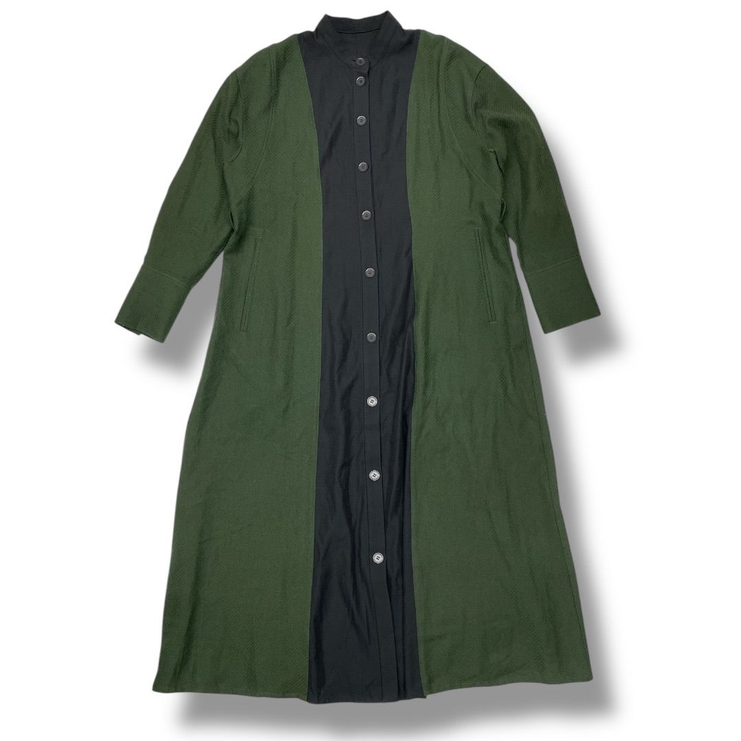 AKIRANAKA アキラナカ Feline block dress 異素材ワンピース ベルト