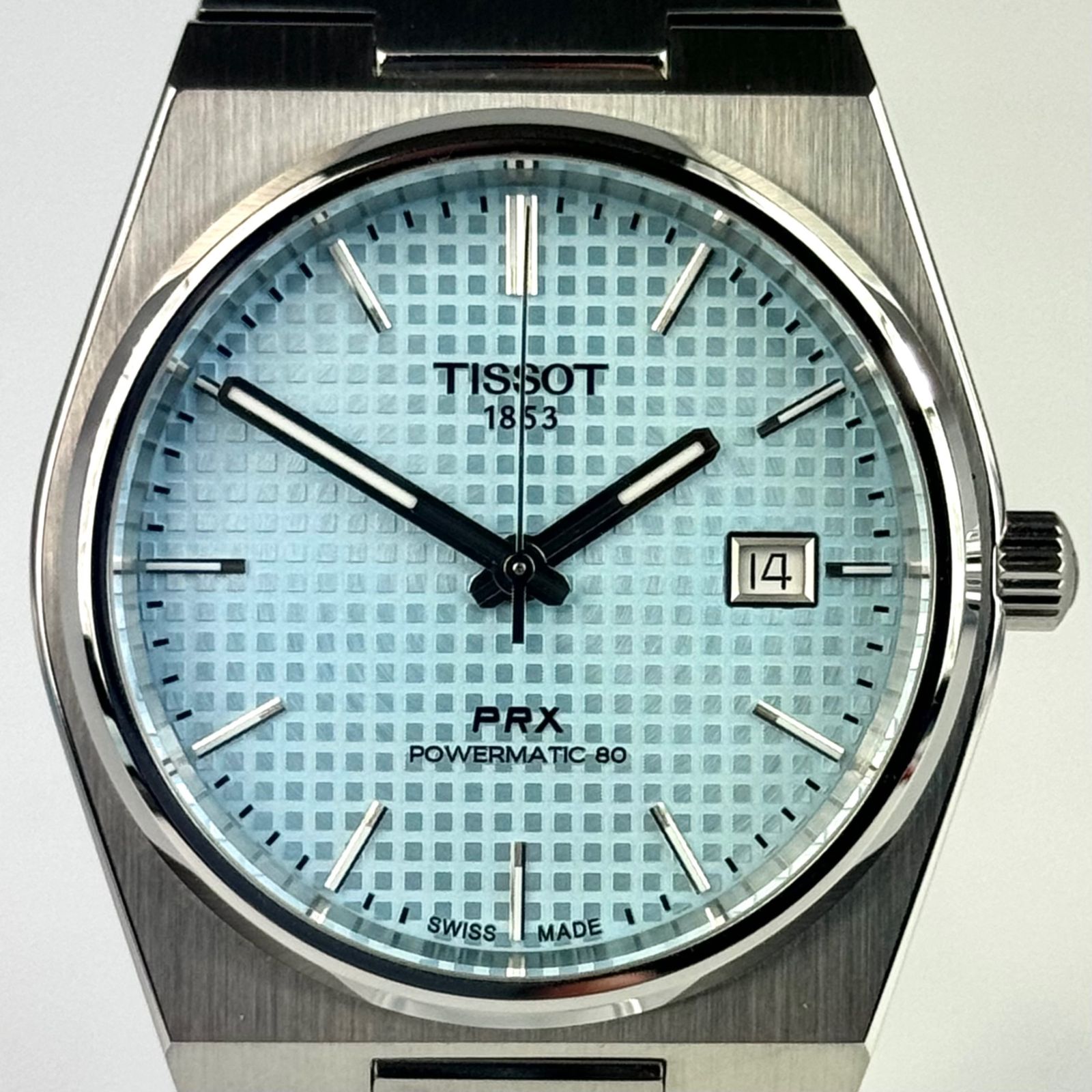 ほぼ未使用】ティソ TISSOT PRX パワーマティック80 T137407A 自動巻 